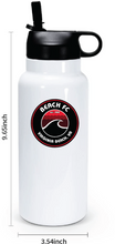 Load image into Gallery viewer, 32 oz Water Bottle Stainless Steel  / White / Beach FC