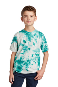Crystal Tie-Dye Tee (Youth & Adult) / Teal / VB FUTSAL