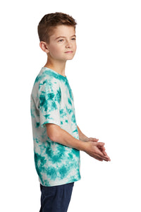 Crystal Tie-Dye Tee (Youth & Adult) / Teal / VB FUTSAL