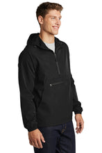 Load image into Gallery viewer, Packable Anorak / Black / VB FUTSAL