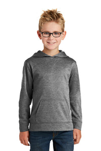 Fleece Hooded Sweatshirt (Youth & Adult) / Heather Charcoal / NESI