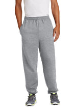 Load image into Gallery viewer, Essential Fleece Sweatpant with Pockets / Athletic Heather / VB FUTSAL