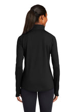 Load image into Gallery viewer, Ladies Stretch 1/2-Zip Pullover / Black / VB FUTSAL