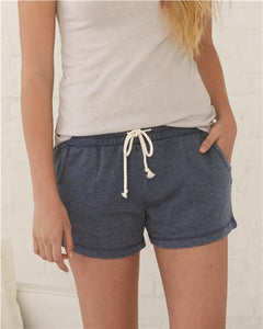 Enzyme-Washed Rally Shorts / Charcoal / Beach FC