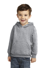Load image into Gallery viewer, Toddler Core Fleece Pullover Hooded Sweatshirt / Ash Gray / Beach FC