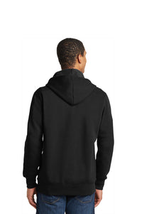 Lace Up Pullover Hooded Sweatshirt / Black / Beach FC
