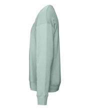 Load image into Gallery viewer, Sponge Fleece Drop Shoulder Crewneck Sweatshirt / Dusty Blue/ VB FUTSAL