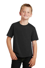 Load image into Gallery viewer, Youth Cotton T-shirt / Black / VBFutsal