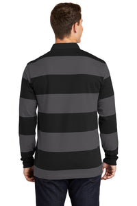 Classic Long Sleeve Rugby Polo / Black/ Graphite / VB FUTSAL
