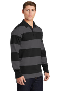 Classic Long Sleeve Rugby Polo / Black/ Graphite / VB FUTSAL