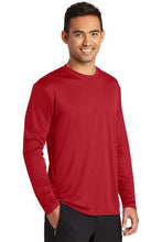 Load image into Gallery viewer, Long Sleeve Performance Tee / Red / VB Futsal