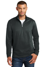 Load image into Gallery viewer, Performance Fleece 1/4-Zip Pullover Sweatshirt / Jet Black / Beach FC