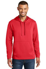 Load image into Gallery viewer, Performance Fleece Pullover Hooded Sweatshirt / Red / VB FUTSAL