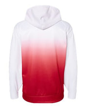 Load image into Gallery viewer, Ombre Hooded Sweatshirt / White &amp; Red / Beach FC