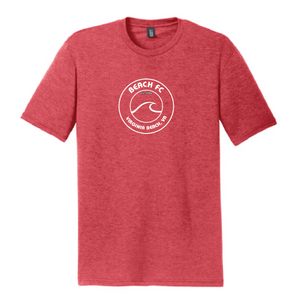 Unisex Triblend Comfy Tee / Red Frost / Beach FC