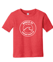 Load image into Gallery viewer, Toddler Fine Jersey Tee / Heather Red / Beach FC