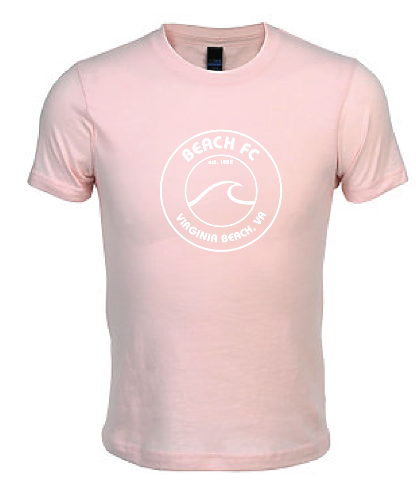 Youth Triblend Tee / Pink / Beach FC