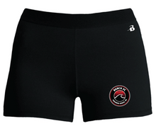 Load image into Gallery viewer, Women&#39;s Pro-Compression Shorts / Black / Beach FC