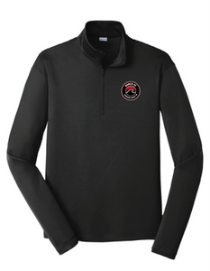 Performance Fleece 1/4-Zip Pullover Sweatshirt / Jet Black / Beach FC