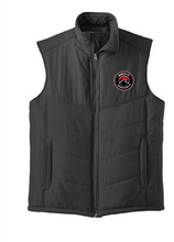 Load image into Gallery viewer, Puffer Vest / Black/ Beach FC