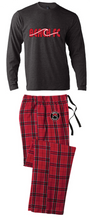 Load image into Gallery viewer, Flannel Pajamas / Red &amp; Black Plaid / Beach FC