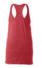 Load image into Gallery viewer, Racerback Tank Top / Heather Red / Beach FC