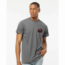 Load image into Gallery viewer, Triblend Short Sleeve T-Shirt / Charcoal Heather / Beach FC