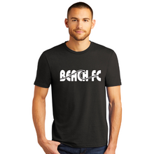 Load image into Gallery viewer, Triblend Short Sleeve T-Shirt / Black / Beach FC
