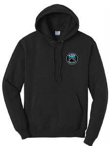Fleece Hooded Sweatshirt (Youth & Adult) / Black / VB Futsal Academy