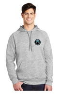 Load image into Gallery viewer, Electric Heather Fleece Hooded Pullover / Silver / VB FUTSAL